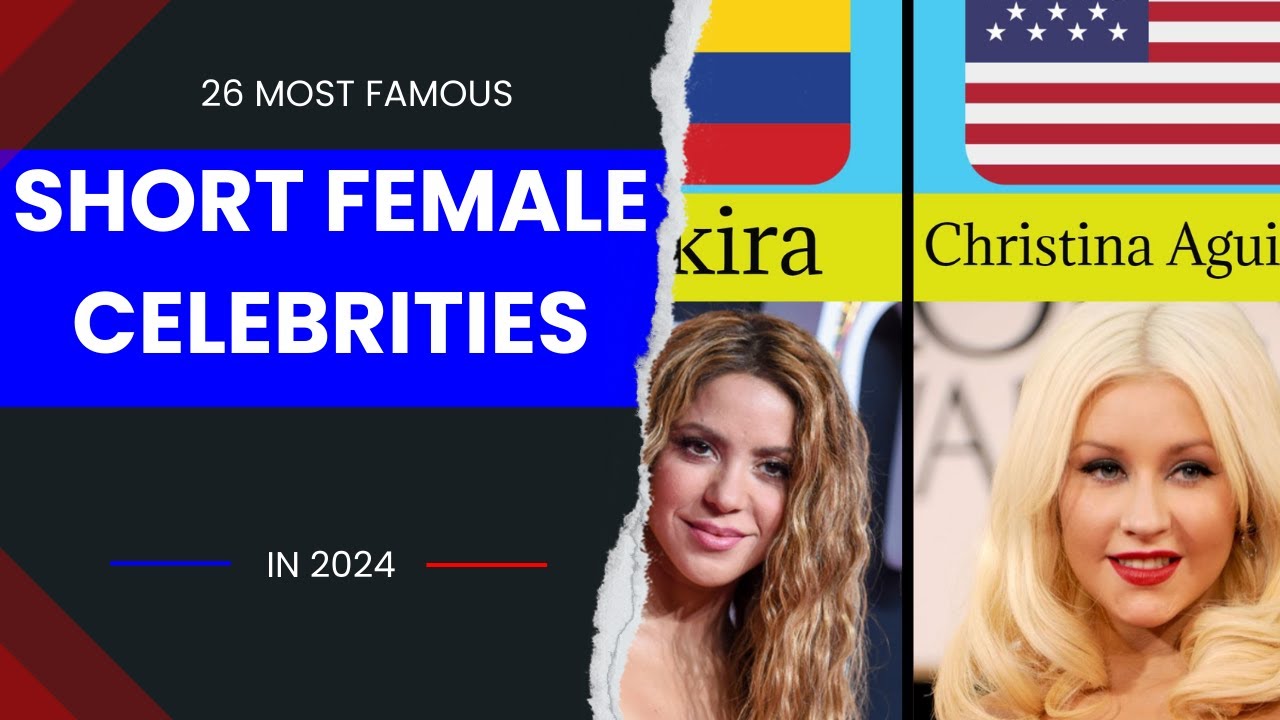 26 most famous short female celebrities
