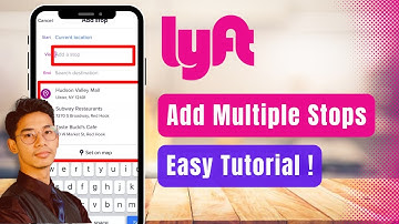 How to Add Multiple Stops in Lyft !