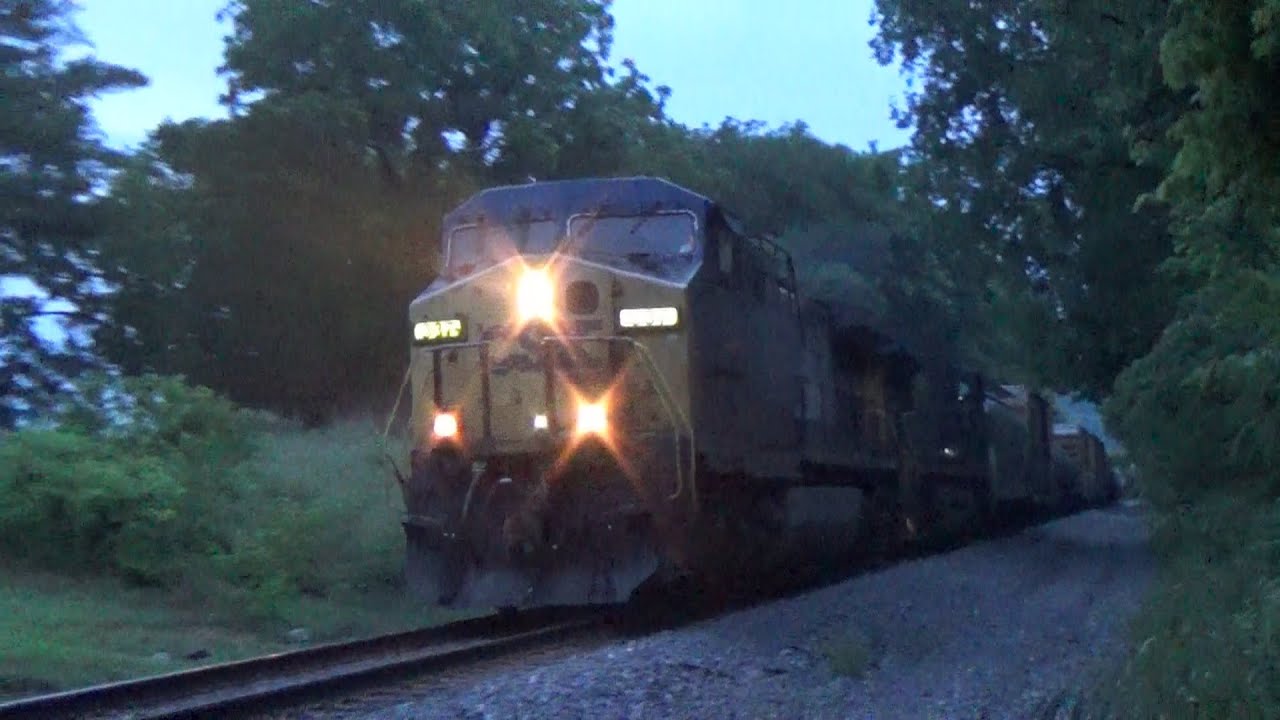 CSX AC44CW 337 w/ H382-07 Pushers Leads M648-05 on 6/7/22