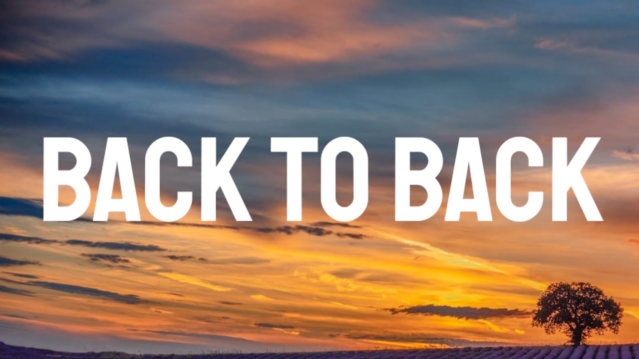 Wrabel - back to back (Lyrics) ft. Duncan Laurence