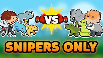 Super Auto Pets but we can only use SNIPERS