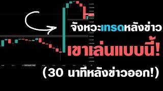 How to trade after the news (Post-news moves) (30-minute post-news window): Showing you how it's ...