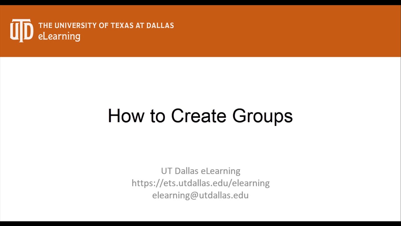 How To Create Groups YouTube How To Create Groups YouTube