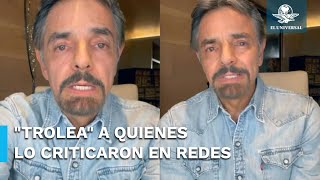 Derbez responde a quienes lo criticaron por su video en el que invitó a los jóvenes a votar