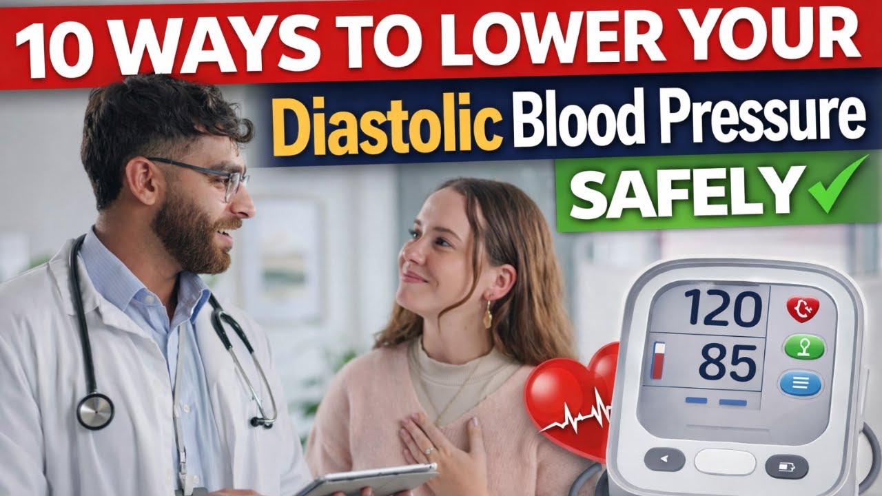 10 Ways To Lower Your Diastolic Blood Pressure Safely