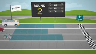Ranked-choice races are counted in rounds