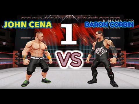 JOHN CENA VS BARON CORBIN