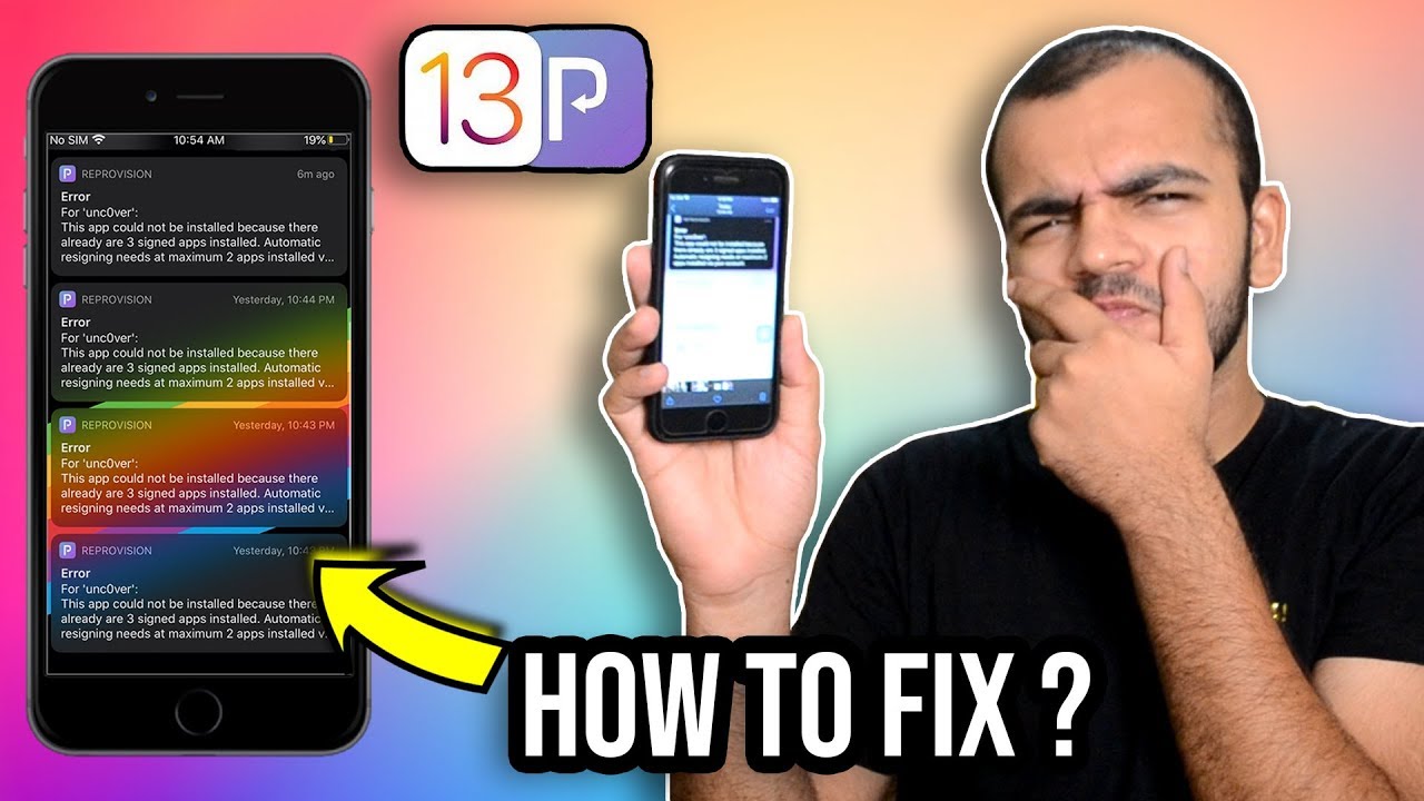 How to FIX ReProvision Errors, sign unc0ver & stop Unc0ver REVOKES! Max.Certificates,Signed APPS FIX