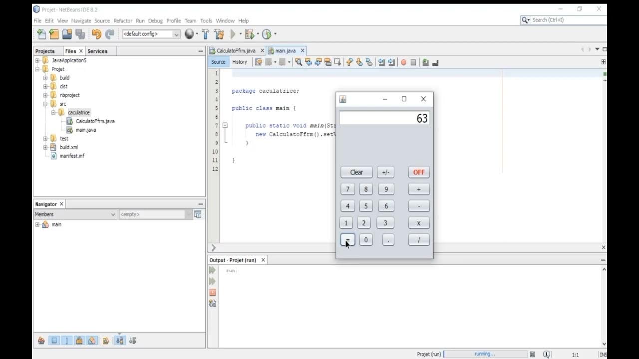 Tp IHM __calculatrice en java {eclipse } - YouTube