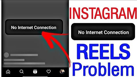 Instagram Reels No Internet Connection Problem Solve | Fix Instagram Reels Network | Reels Not Work