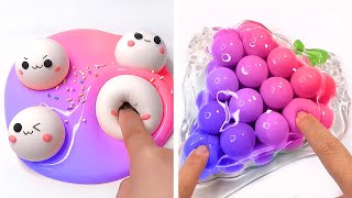 12 Hours Of Oddly Satisfying Slime ASMR No Music Videos - Relaxing Slime 2024