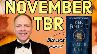 November 2023 TBR - Follett, GGK, Vonnegut and more!