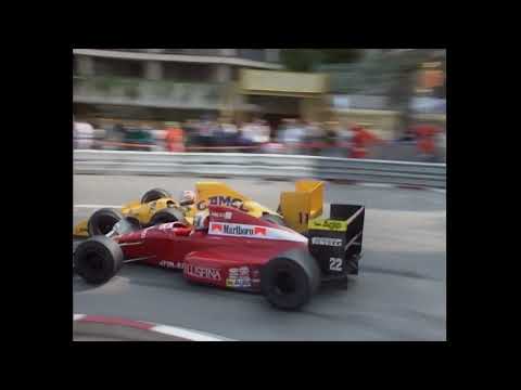 Nelson Piquet vs Andrea Decesaris - 1989 Formula 1 Monaco Grand Prix