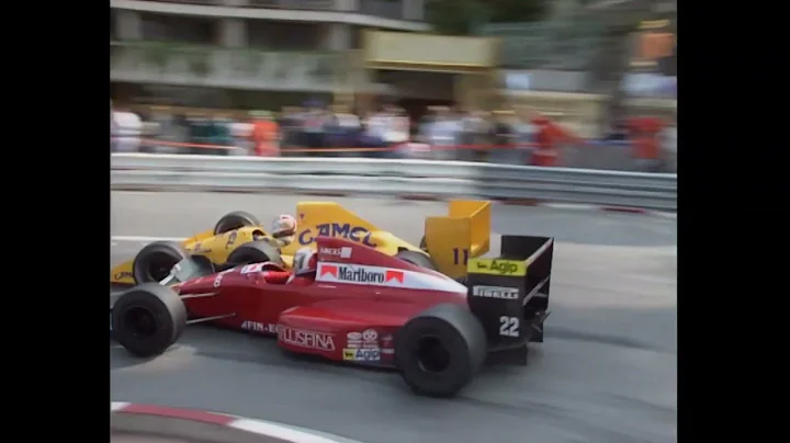 Nelson Piquet vs Andrea Decesaris - 1989 Formula 1...