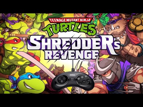 НОВЫЕ ЧЕРЕПАШКИ-НИНДЗЯ НА СЕГУ!! Играем в TMNT: Shredder s Re-Revenge ...