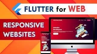 Flutter Web - Building a Responsive Website in Flutter | Flutter UI Design Tutorial