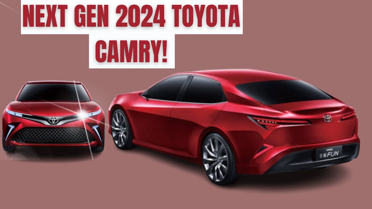 2024 toyota camry redesign first look , Interior and exterior