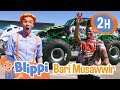 Monster Truck Jam with Blippi + 2 Hours of Blippi | Kids Cartoons | Party Playtime!