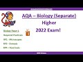 AQA Biology Required Practicals Quiz