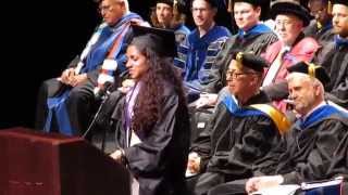 UC Berkeley Chemistry Commencement 2014 Student Speech