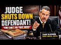"Judge Shuts Down Defendant Mid-Sentence — What Happens Next Will Shock You!"