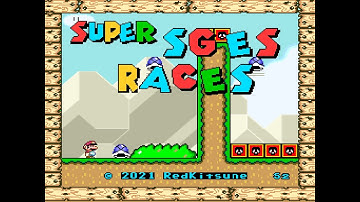 Super SGES Races season 1+2 - Full Playthrough w/commentary (SMW)