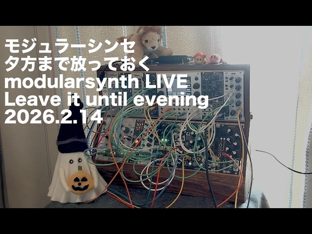 I Left My Modular Synth Alone Until Evening - Feb 14, 2026. - YouTube