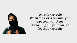 Legends Never Die (Remix) - Alan Walker, Against The Current, League Of Legends, Mako (Letra)