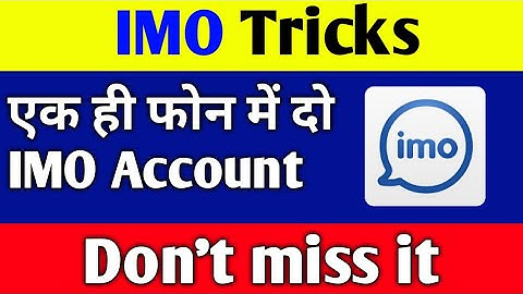 Without Parallel space , Root Install Two IMO Account # Trending Tech Zone