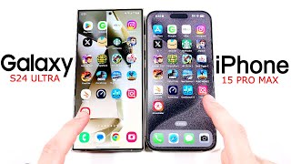 Galaxy S24 Ultra vs iPhone 15 Pro Max Speed Test (2)
