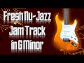 Fresh nujazz jam track in g minor  guitar backing track