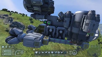 Space Engineers, Your Basic Mining and Connecting Ship