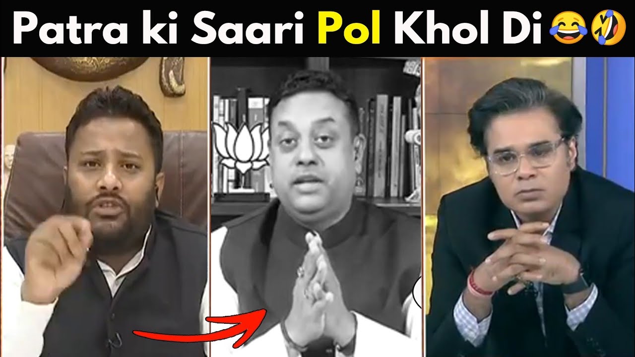 Amish Devgan & Sambit Patra Insulting Moments😂😂 Gullu ka Modi Prem ||