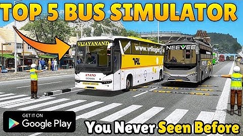 Top 5 BUS Simulator Games For Android 2022 | 5 Best High Graphics Bus Simulator Games For Android