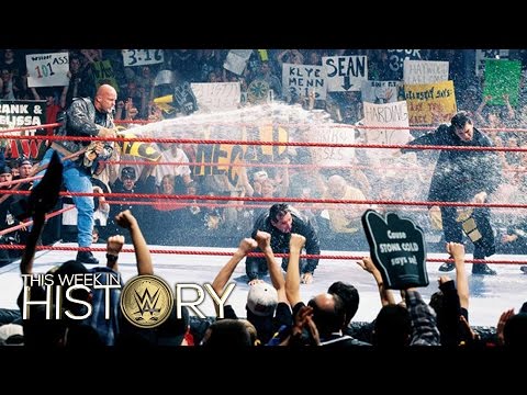 Stone Cold gives The Corporation a beer bath: This Week in WWE History, March 24, 2016
