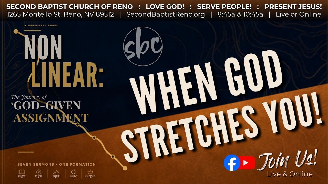 SBC Worship LIVE! - 8.16.26 - ”When God Stretches You!”