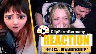 😂 Wie äußert sich zu WENIG SCHLAF? | 1991Evie reagiert auf ClipFarmGermany Folge 12