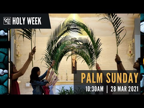 Palm Sunday 2021 – Catholic Sunday Mass Today Live Online