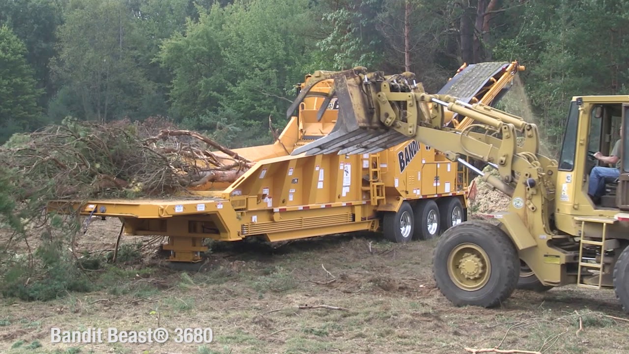 The Bandit Beast Horizontal Grinder Series (2460, 2680, 3680, 4680