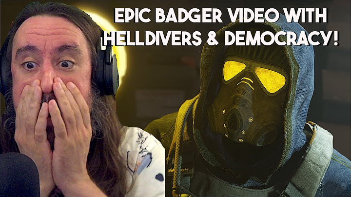 *Epic Badger Video With Helldivers & DEMOCRACY!* surviving a nuke by flipping a coin