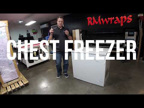 How to measure a chest freezer for wrapping - Dec 2021 Rm wraps