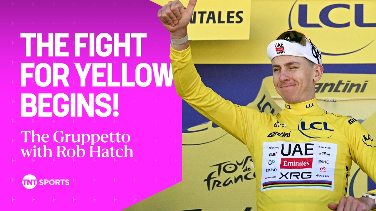Tour de France: Pogačar & Vingegaard Trade Yellow! 🟡 | The Gruppetto