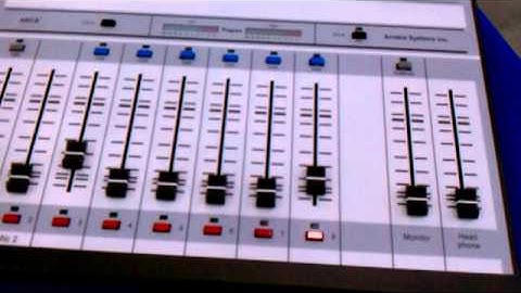 ARC-8 Analog Console by Arrakis Systems at NAB 2011