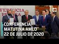 Conferencia matutina AMLO / 22 de julio de 2020