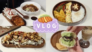 ENG) VLOG | 자취생 브이로그 🍗 여름엔 역시 치즈돈까스와 냉모밀 🧊 바삭바삭 유린기해먹고, 초간단 칠리치즈프라이 해먹는 자취 일상 브이로그 (+ 도시락 만들기!)