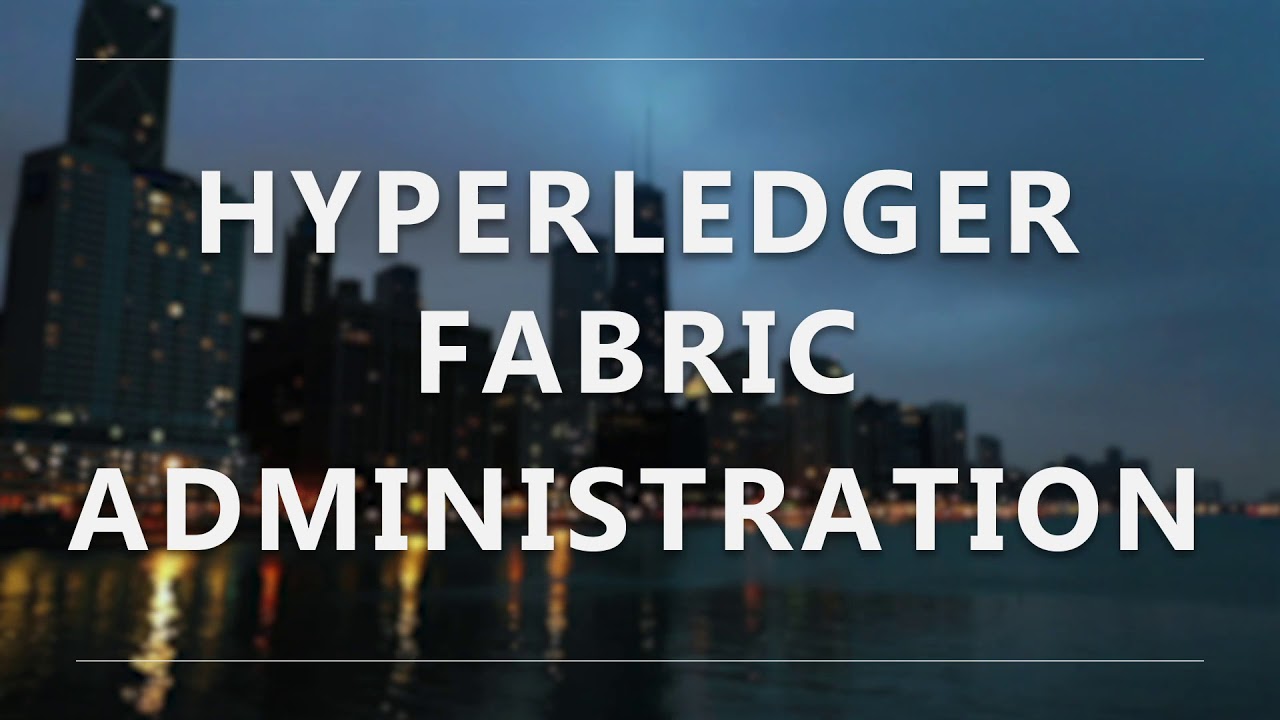Hyperledger Fabric管理 Lfs272 Jp Linuxfoundation トレーニング