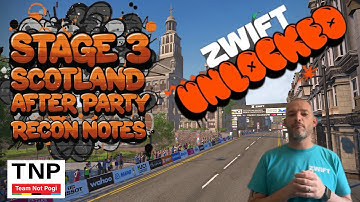 Zwift Unlocked Stage 3 Recon Scotland After Party (Glasgow Crit Reverse + Sgurr Summit North Finish)
