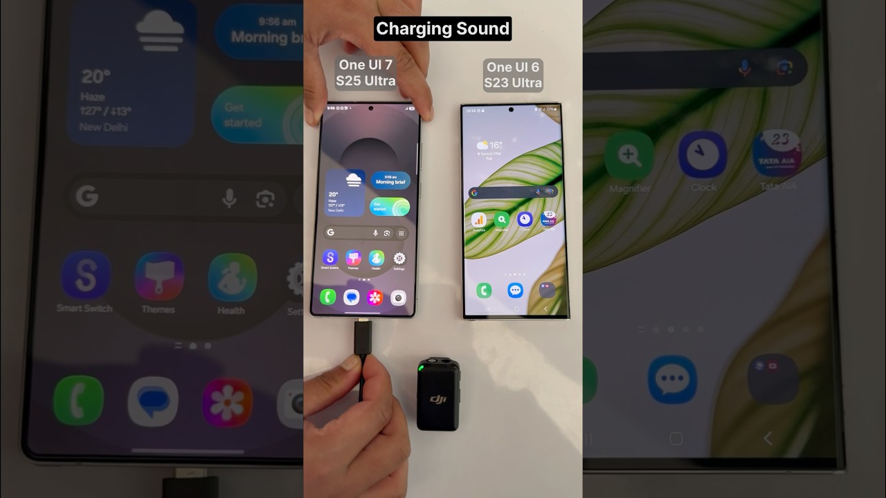 One UI 7 Vs One UI 6 Sounds 🔊
