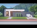 【Minecraft】 Modern House Tutorialㅣ Modern City #11