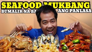 EATING DELICIOUS! SEAFOOD MUKBANG - BUMALIK NA BA ANG PANLASA AFTER MACOVID - SAMDOTVLOG